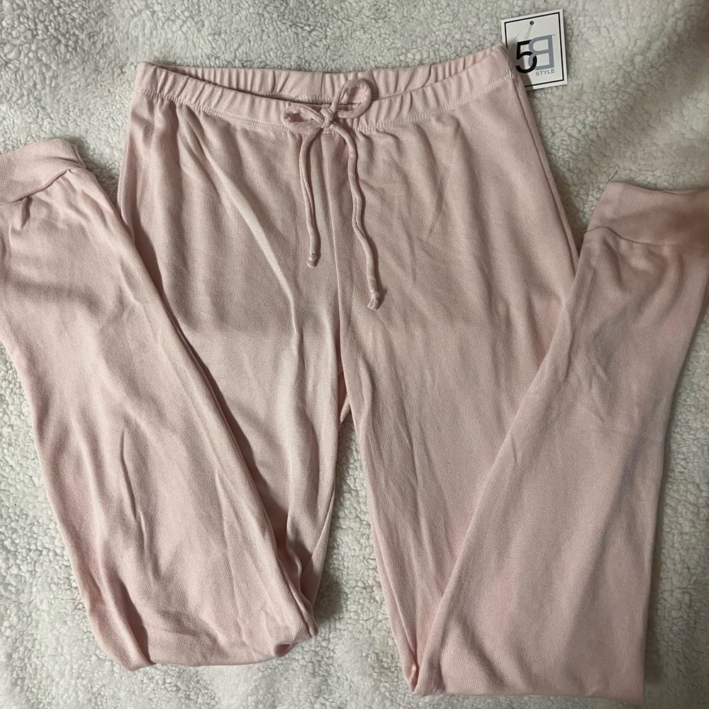 Pink lounge pants
